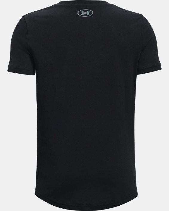 Boys' UA HoopsCore T-Shirt, Black, pdpMainDesktop image number 1